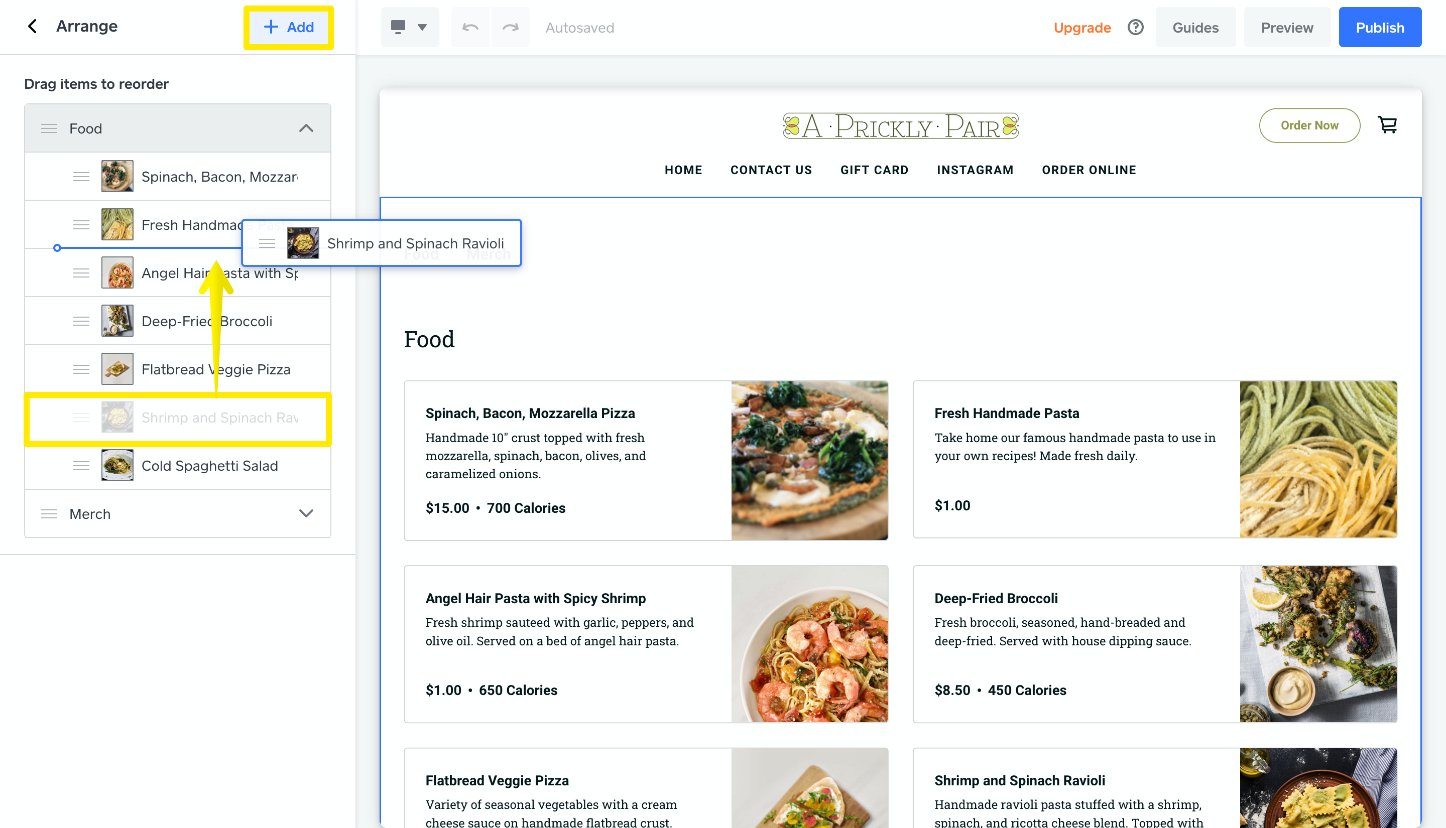 Create an Order Online Page with Square Online Store Square Support