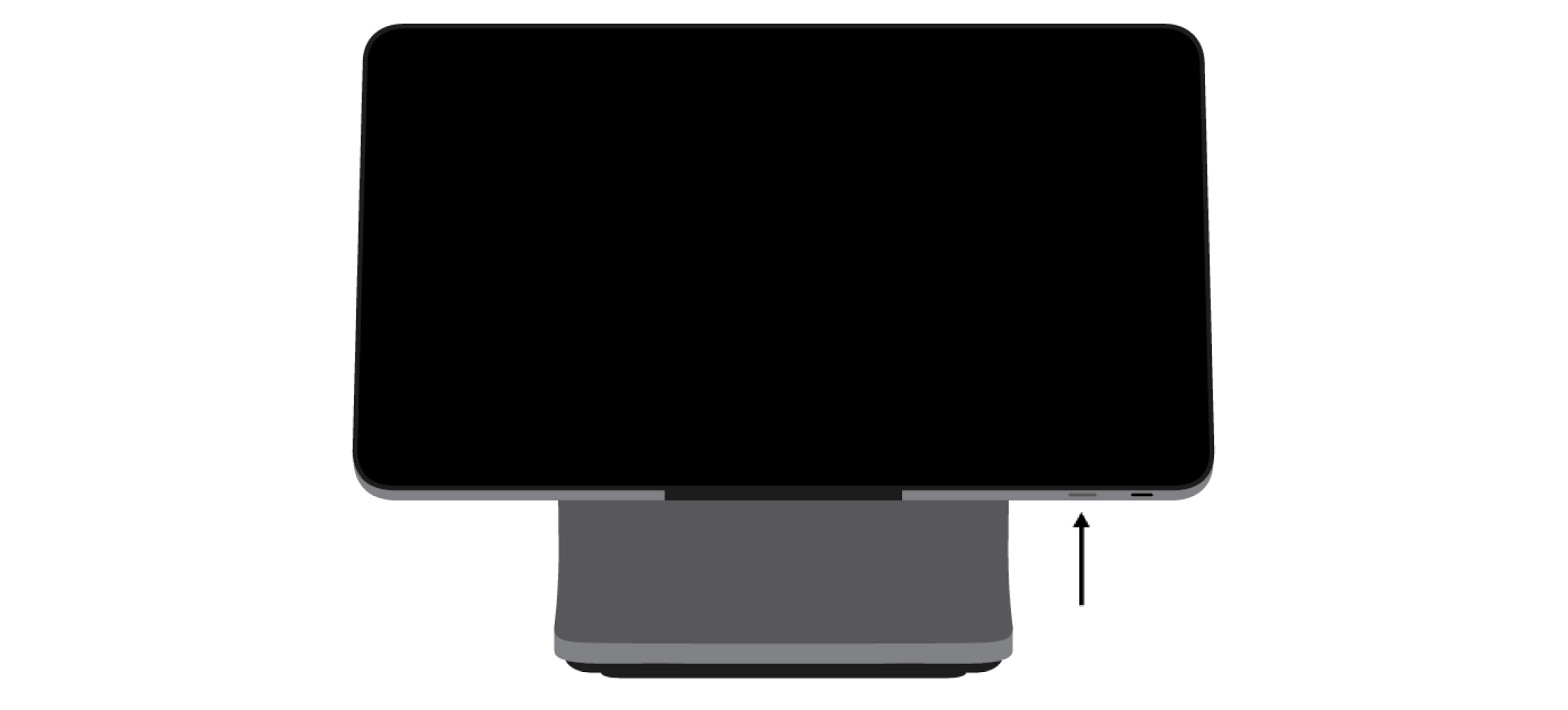 Square Register 2nd gen Power Button