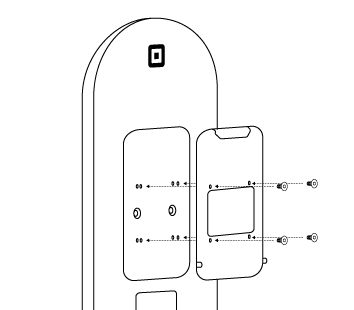 Attach the mounting plate