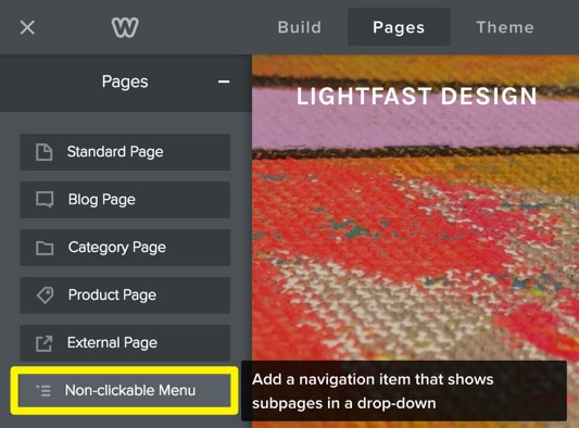 Manage Pages | Weebly Support - US