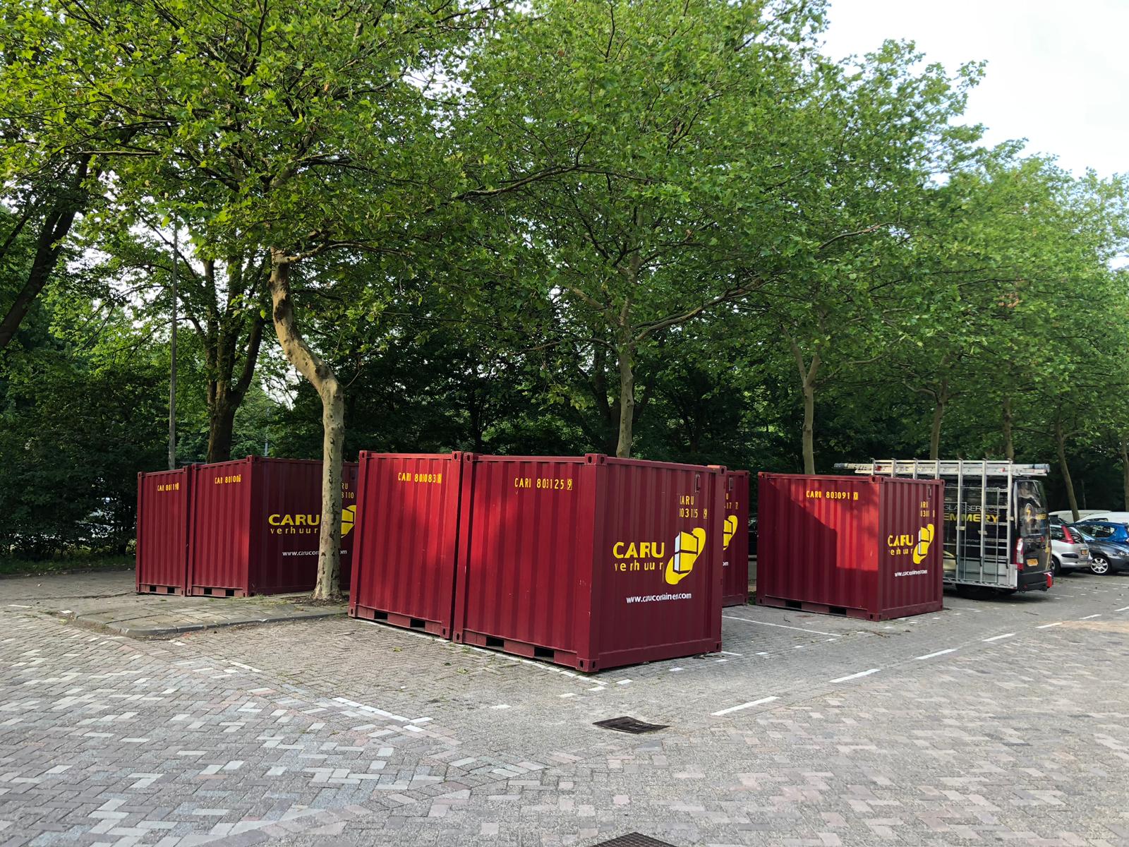 opslagcontainer foto