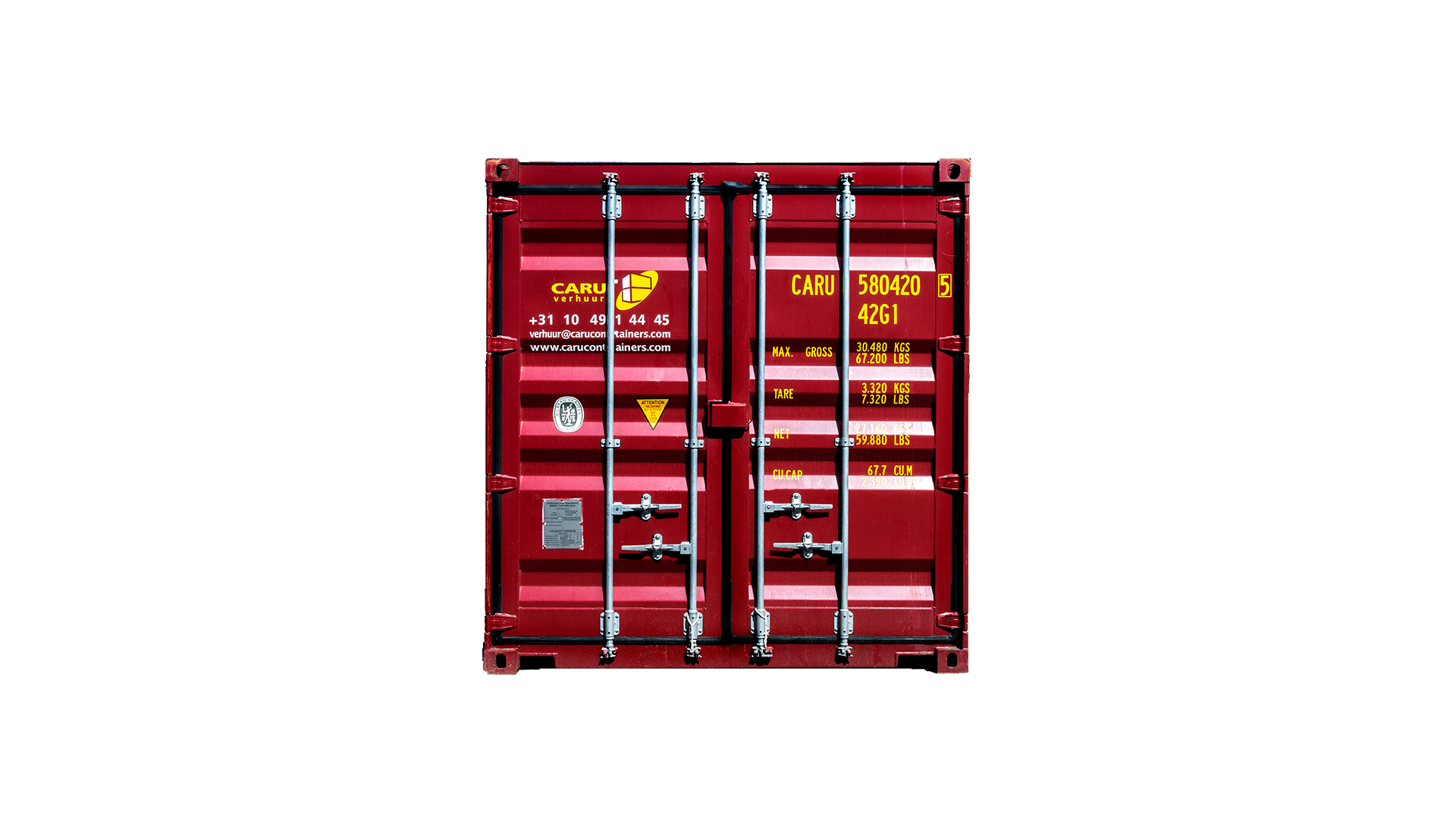 42G1 40FT Standard rental Front