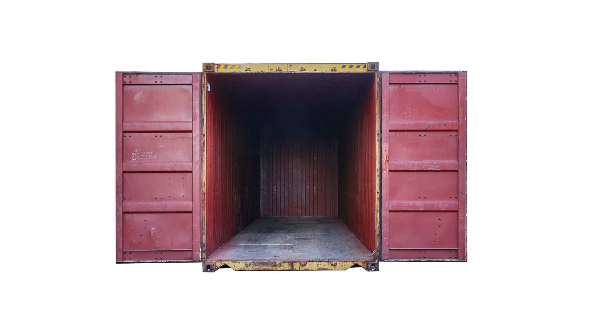 Contêiner high cube de 40 pés