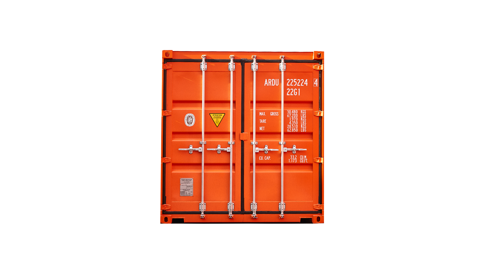 22G1 20ftstandaard New RAL2004 Front