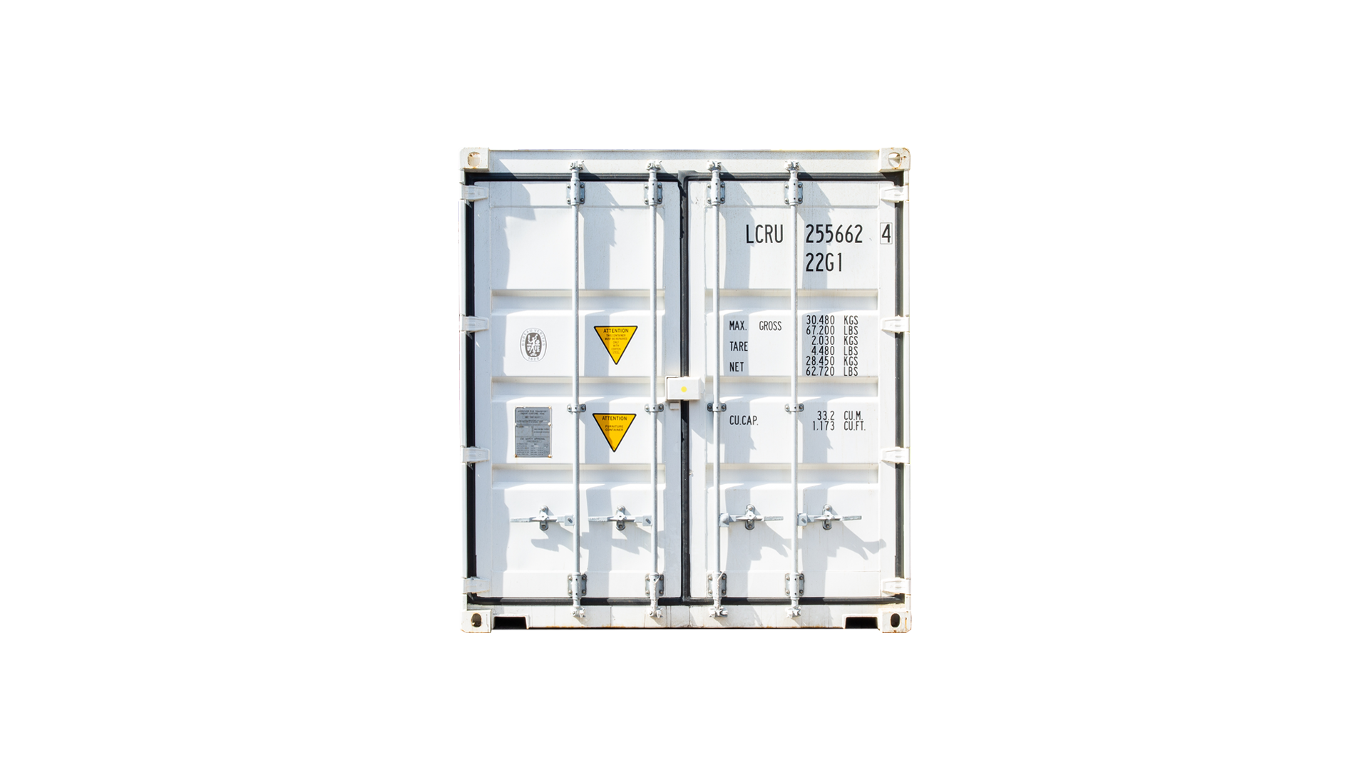 22L1 20FT Furniture white new Front