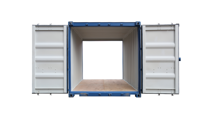 10ft Double Door Container