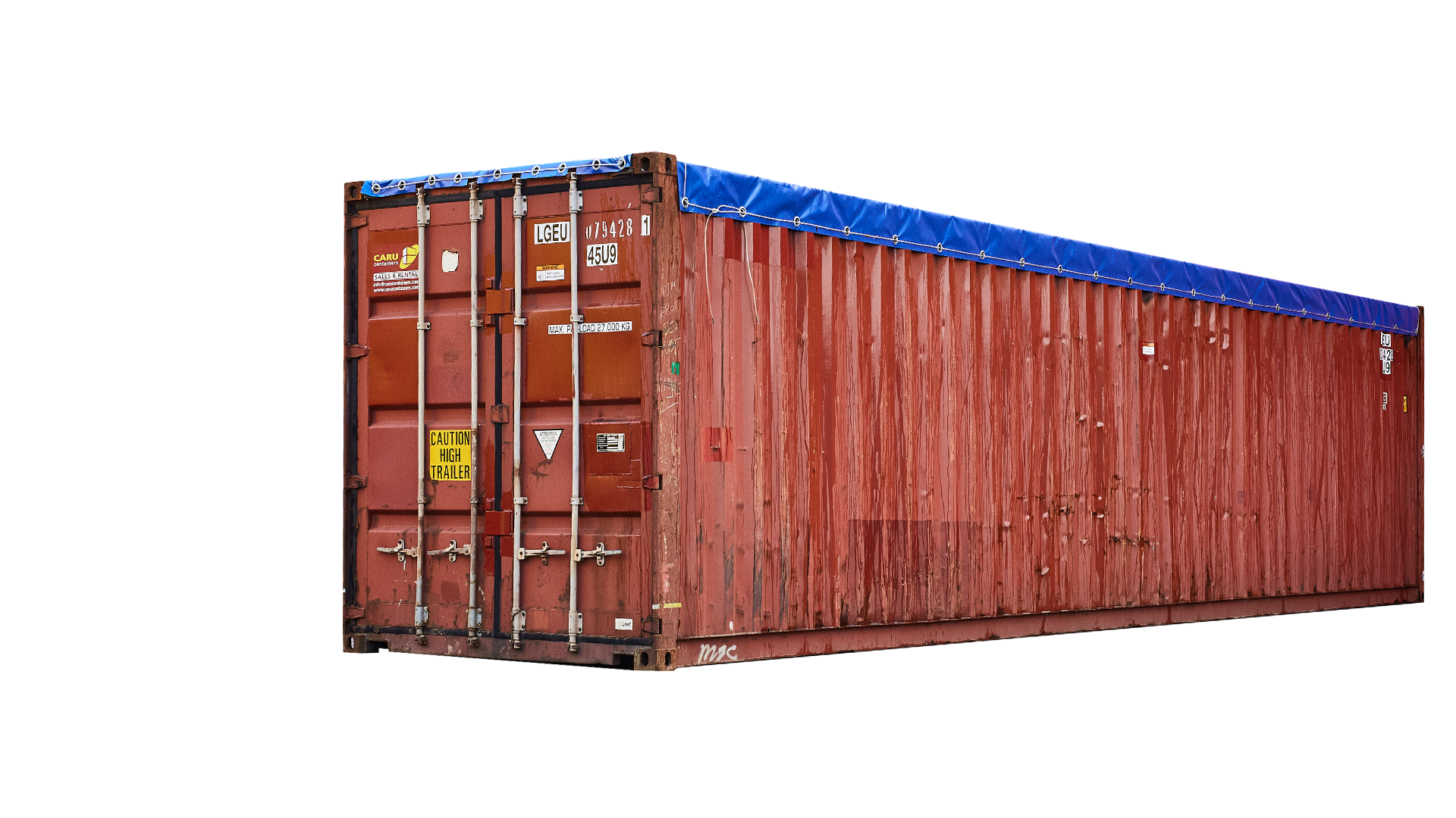 40ft Open Top High Cube Rebuild