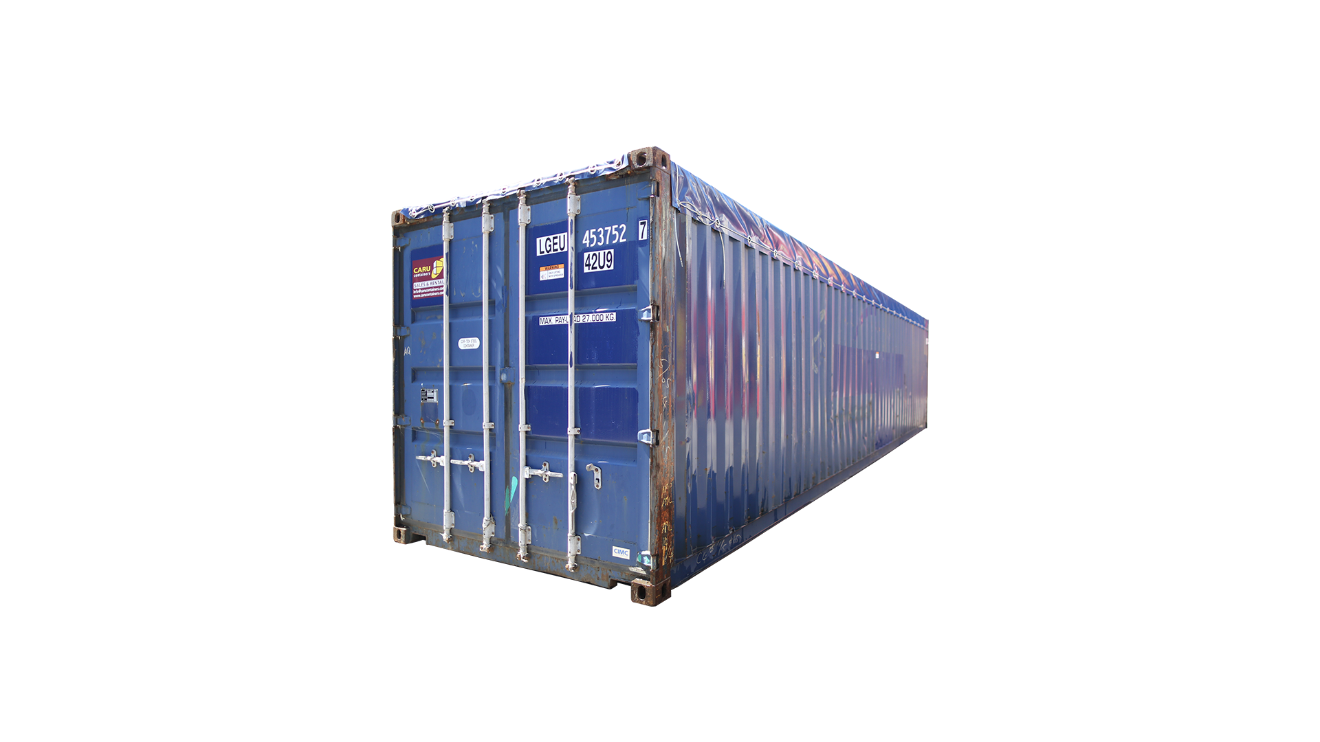 42U9 40FT OPEN TOP REBUILD USED CORNER