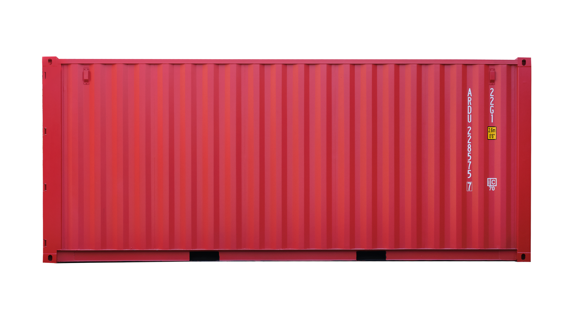 22G1 20ft standard New Red Side