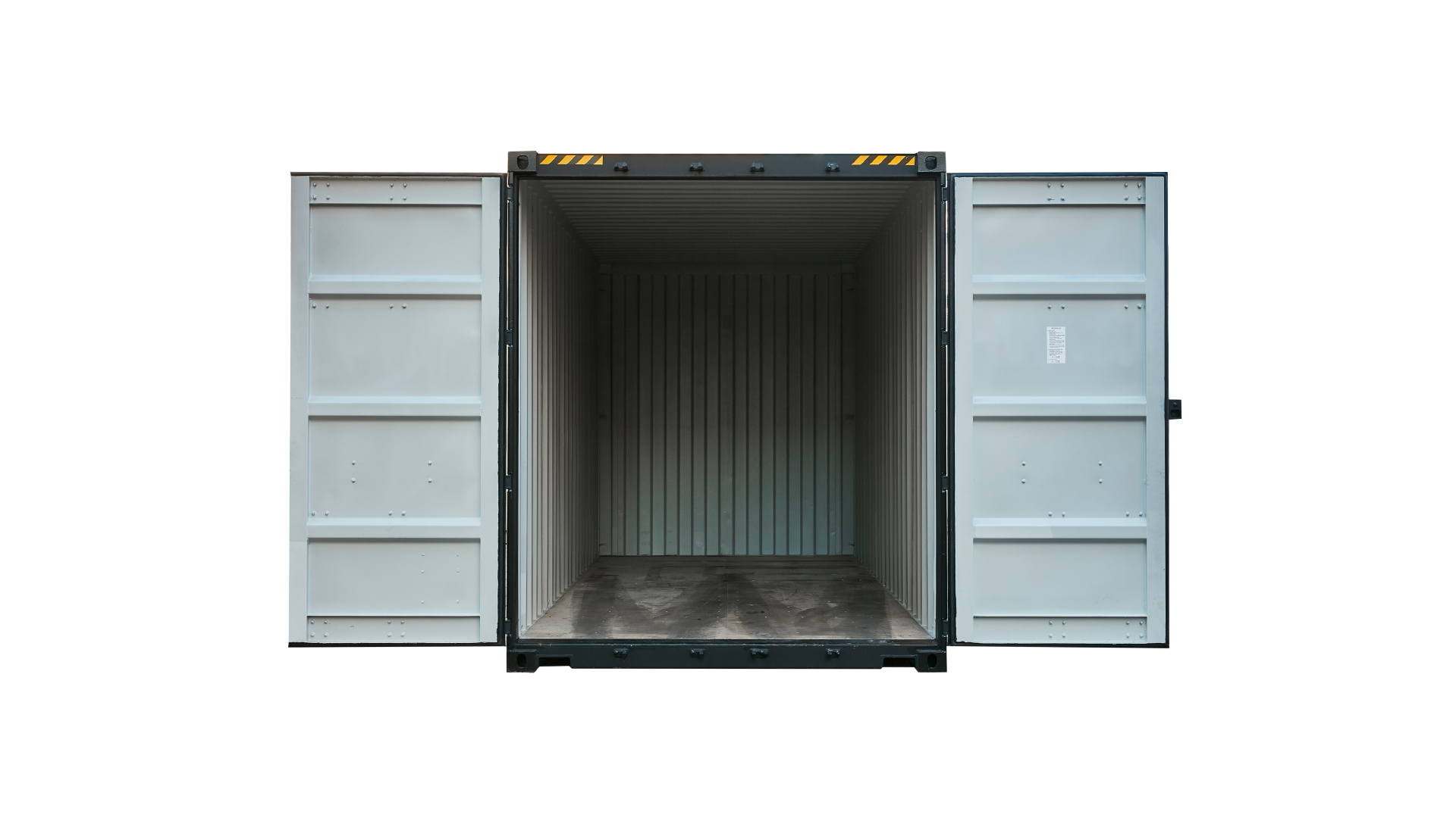 This photo is an new black 20ft high cube container