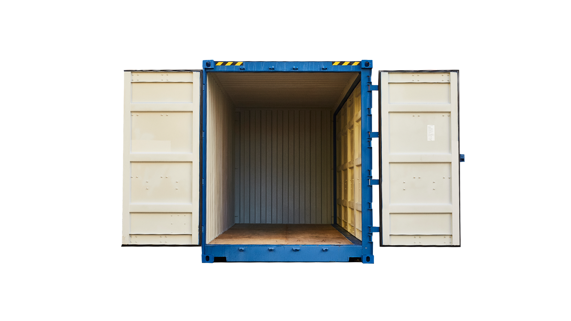 25G2 20FT High Cube Full side acces new blue open doors