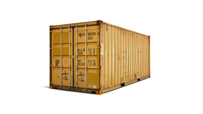 Container Standard de 20 pés