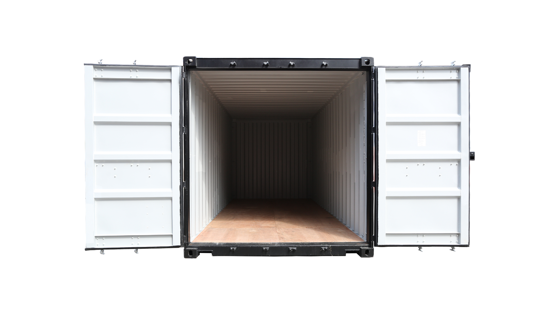 22G1 20FT STANDARD ZWART OPENDOORS