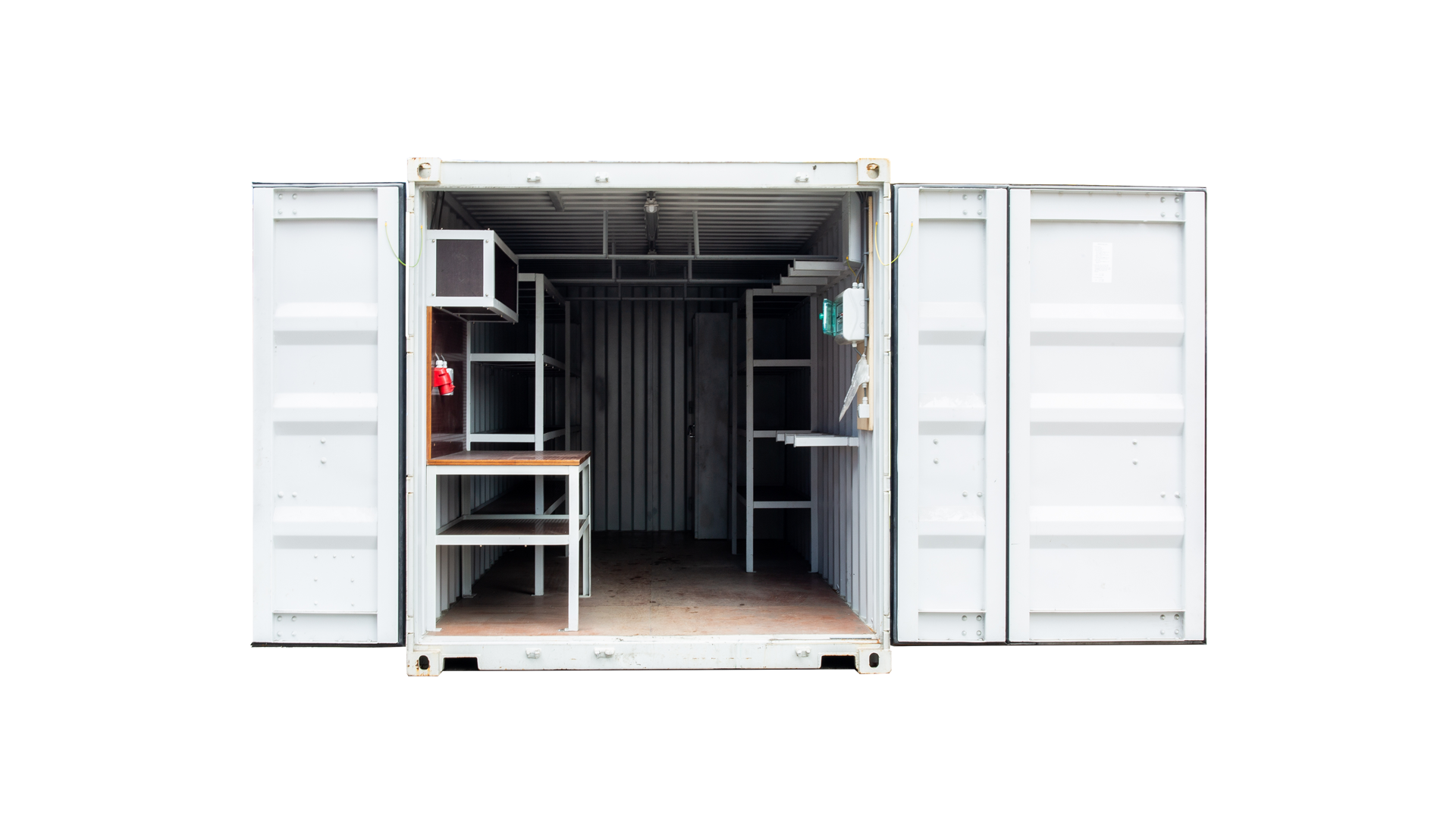 22L1 20FT Furniture white new Open doors