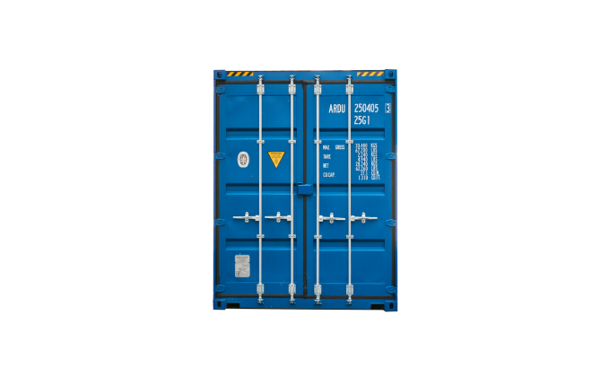 25G0 20FT High Cube Double Door new blue Front