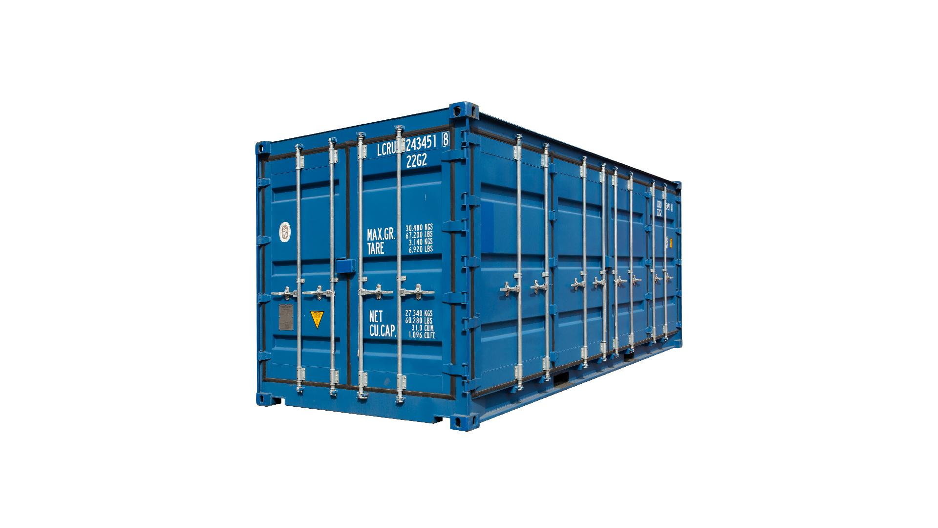 22G2 20FT SIDE DOOR NIEUW CORNER