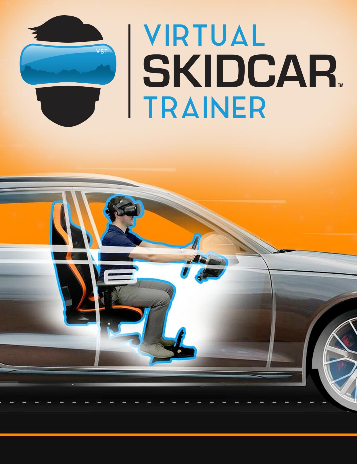 Virtual SKIDCAR Trainer for Desktop Driver Training