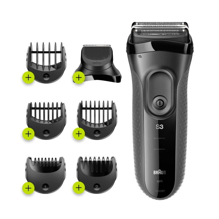 Braun Series 3 ProSkin 3000s Electric Shaver for Men/Rechargeable