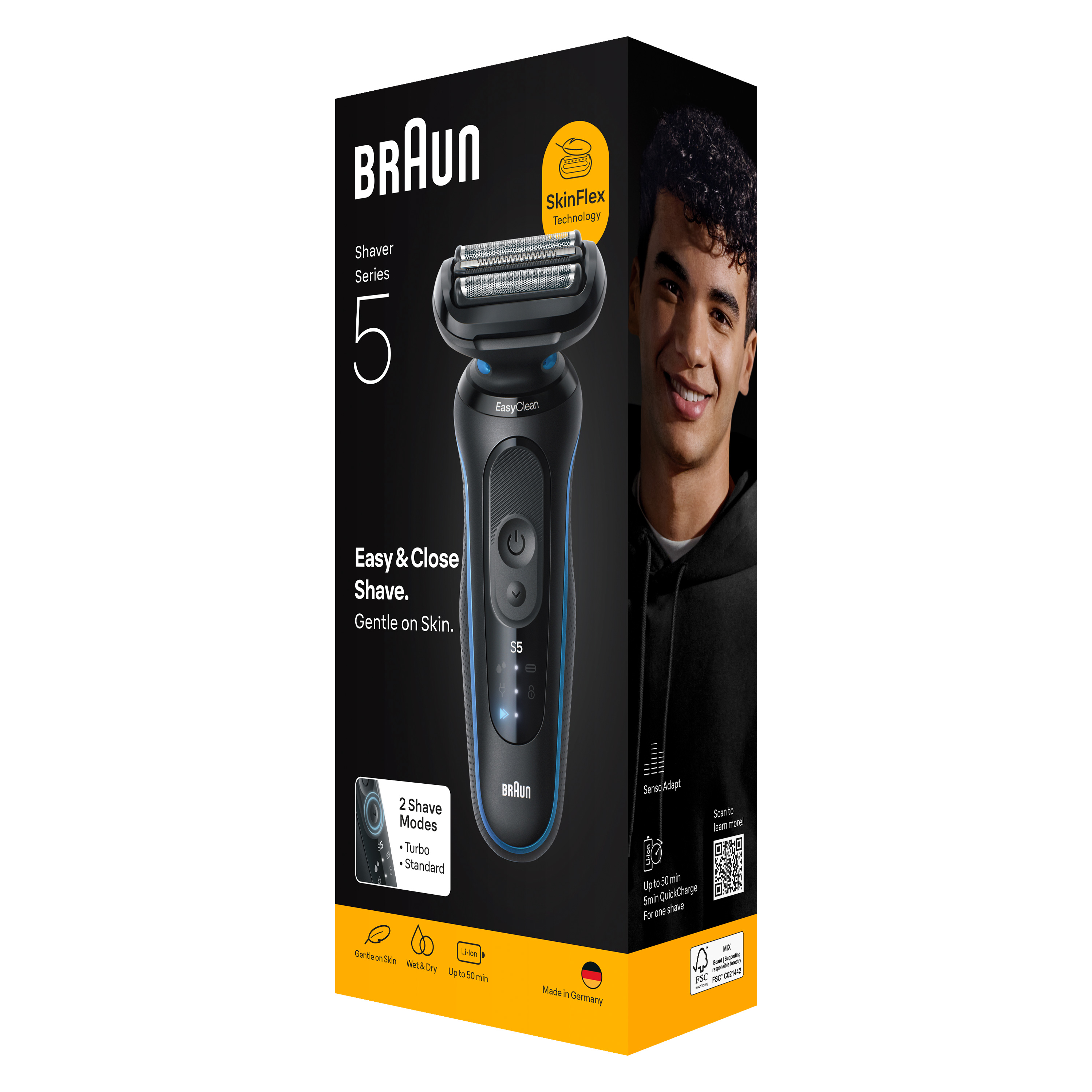 Braun Electric Shaver Series 5-52-B1000s | Braun AE