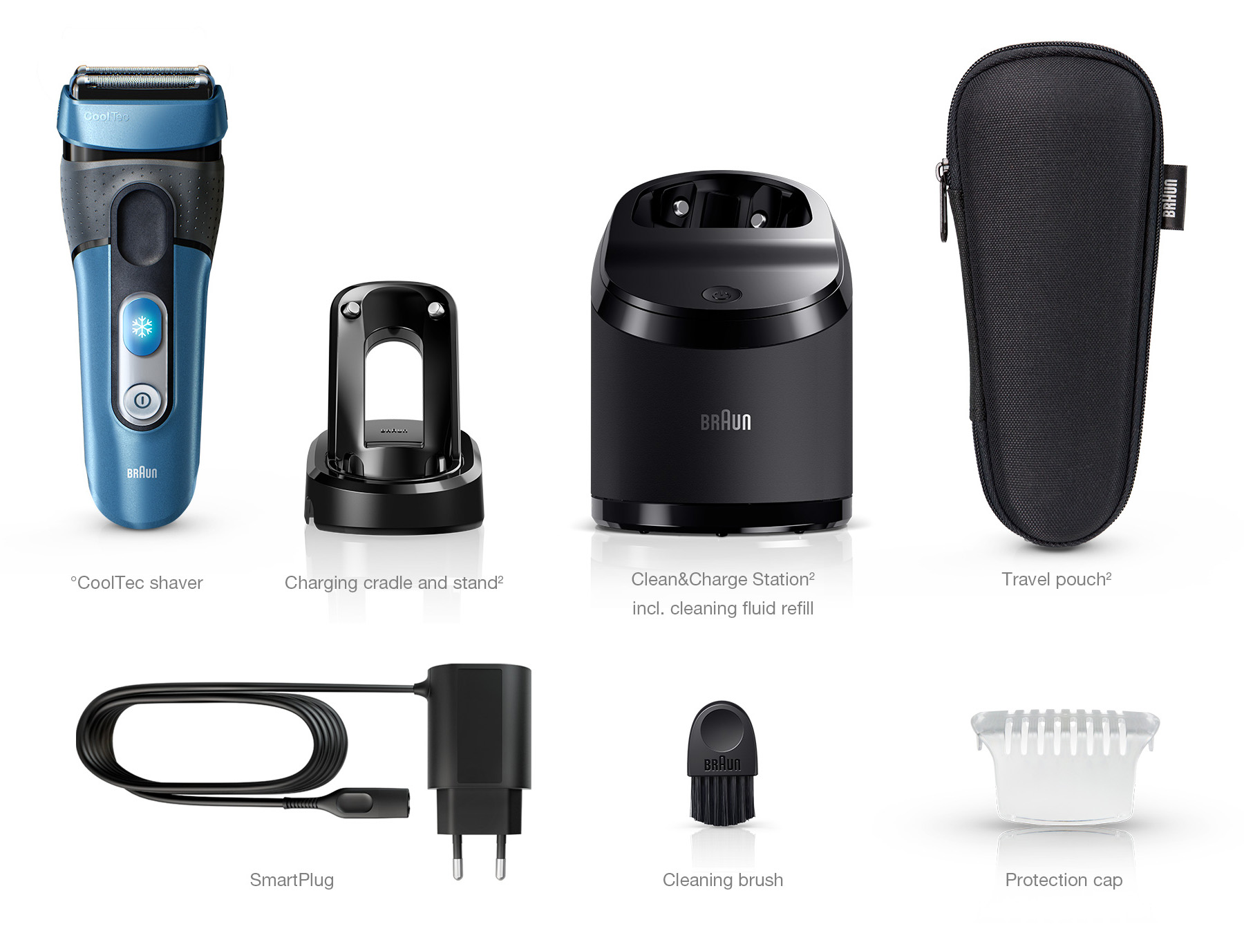 Braun °CoolTec First Shaver with Active Cooling Technology