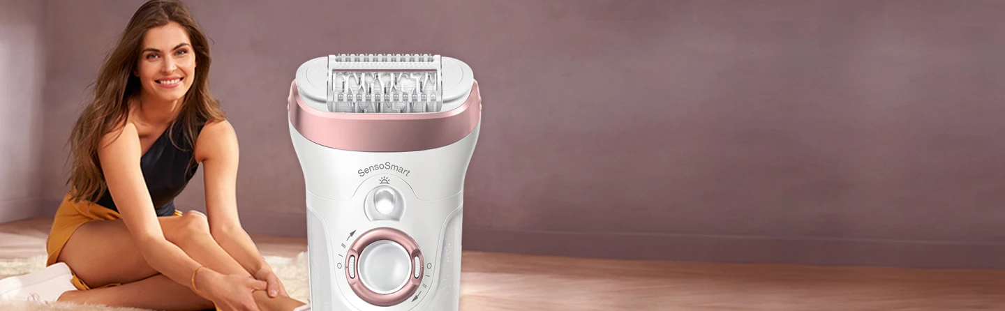 Braun 9890 Silk-epil 9 SensoSmart Wet/Dry Epilator & Shaver