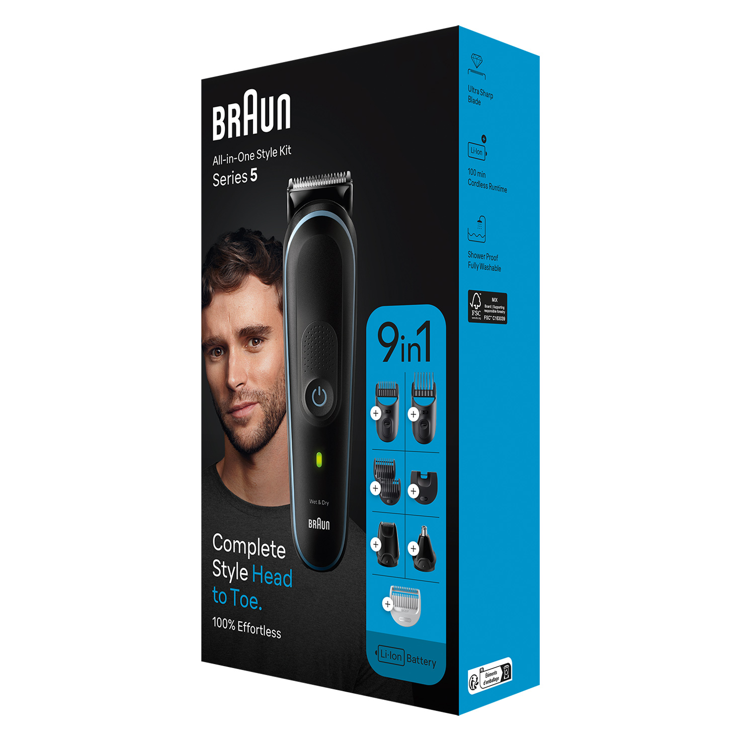 MGK 5421 :Braun's all in one male body grooming kit | Braun AE
