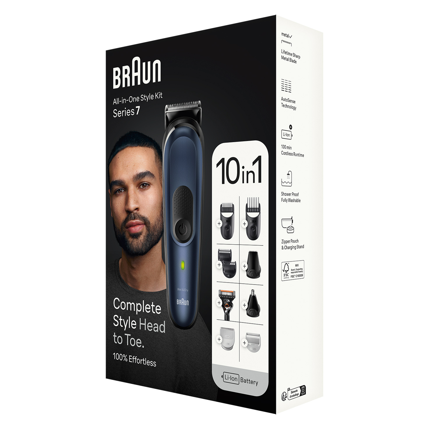 MGK 7410 : Braun's all in one male body grooming kit | Braun AE