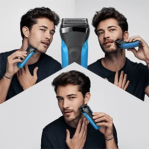Braun Series 3 310s Men's Wet & Dry Rechargeable Electric Shaver