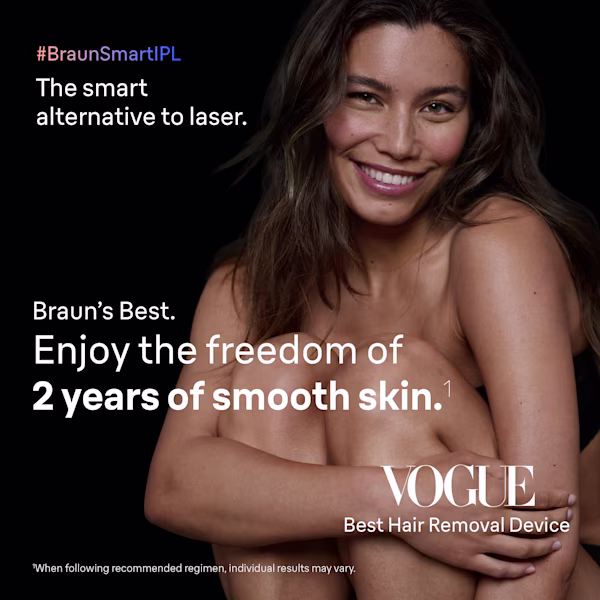 Skin appreciation image of a woman enjoying the freedom of 2 years of smooth skin. Skin appreciation image of a woman enjoying the freedom of 2 years of smooth skin.