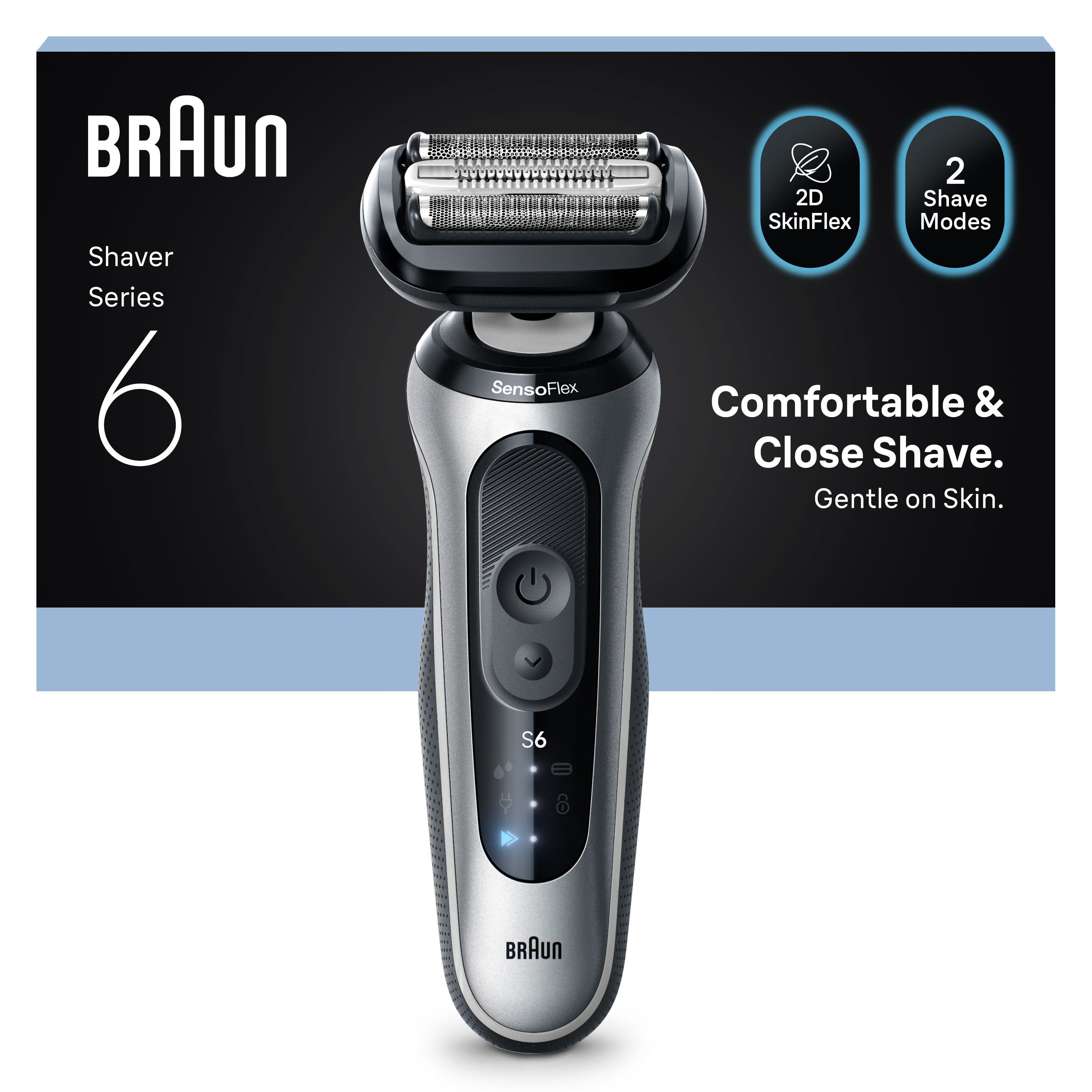 Braun Electric Shaver Series 6 62-S1000s | Braun AE