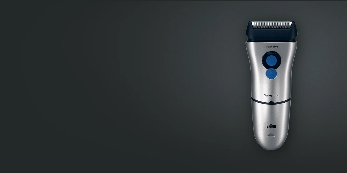 Braun Series 1 shaver The simple way to a close shave.