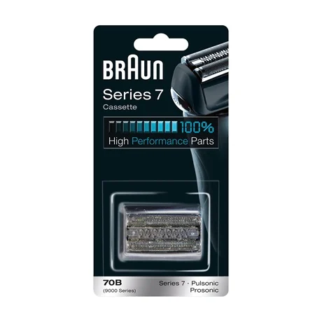 'حزمة استبدال الحافظة Braun Combi 70B الفضية. خاص بـ Series 7، Pulsonic.