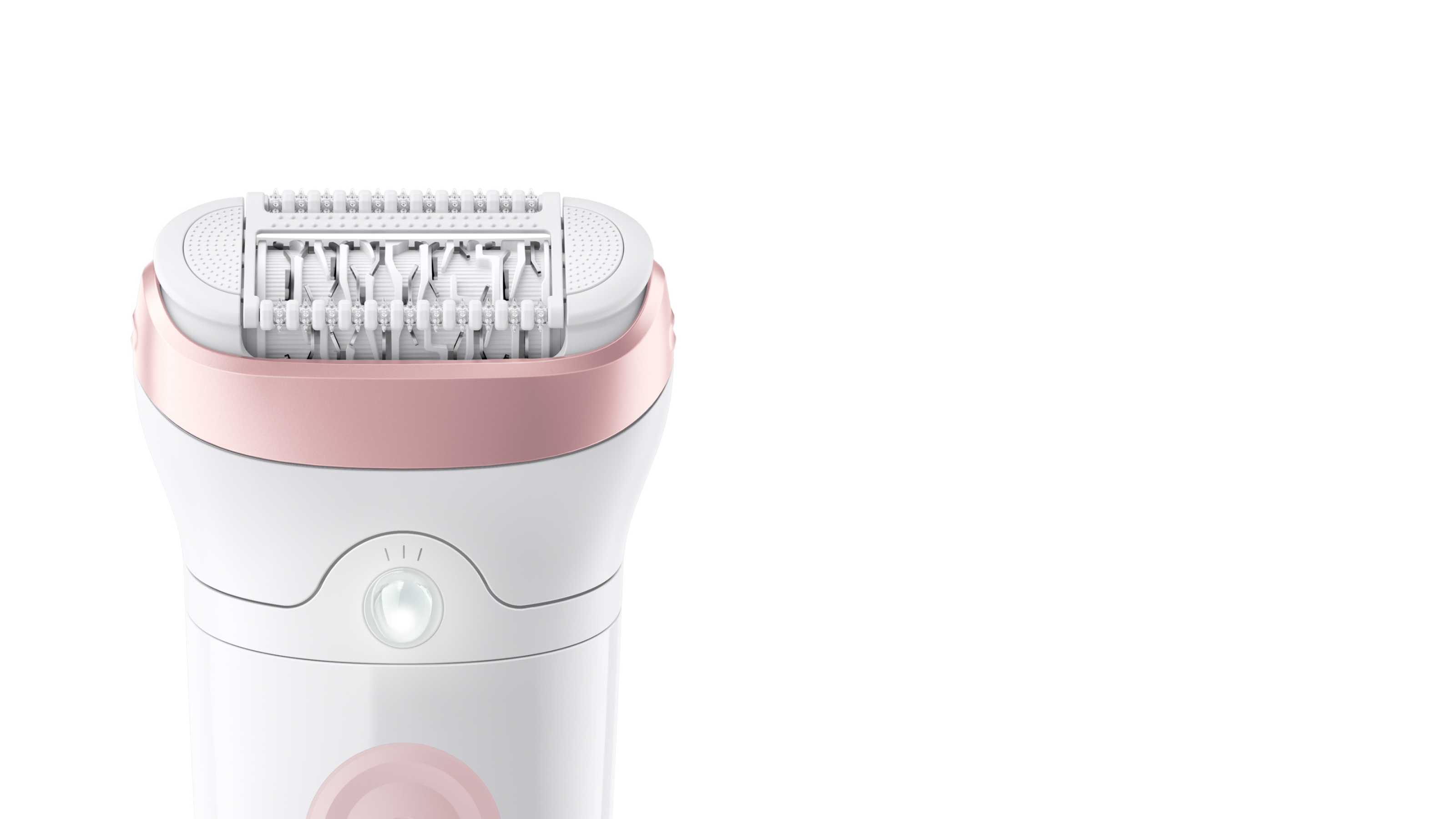 Close up of epilator head.