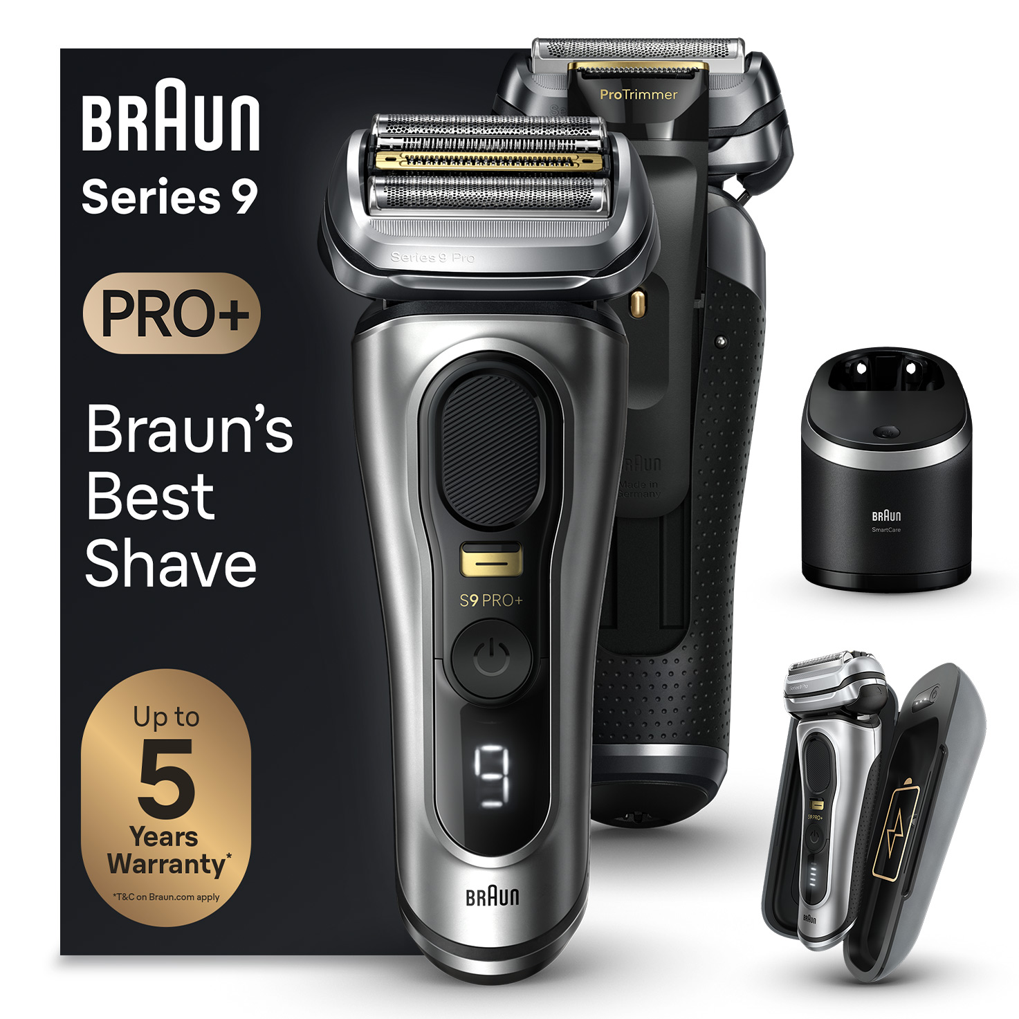 Series 9 Pro+ 9577cc Electric Shaver | Braun AE