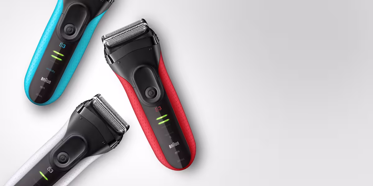 S3 ProSkin من براون. الكفاءة والراحة الفائقة للبشرة.