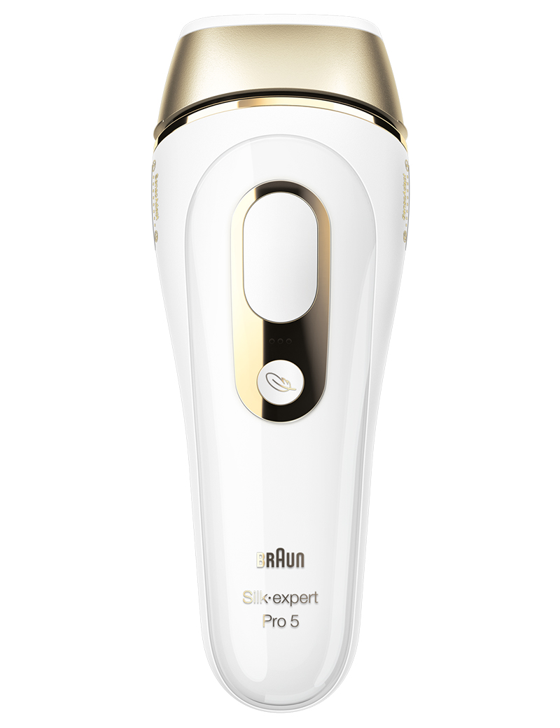 Braun Silk·expert Pro 5 IPL: Alternative to Laser Hair Removal with 2 Caps  and Leather Pouch, PL5157