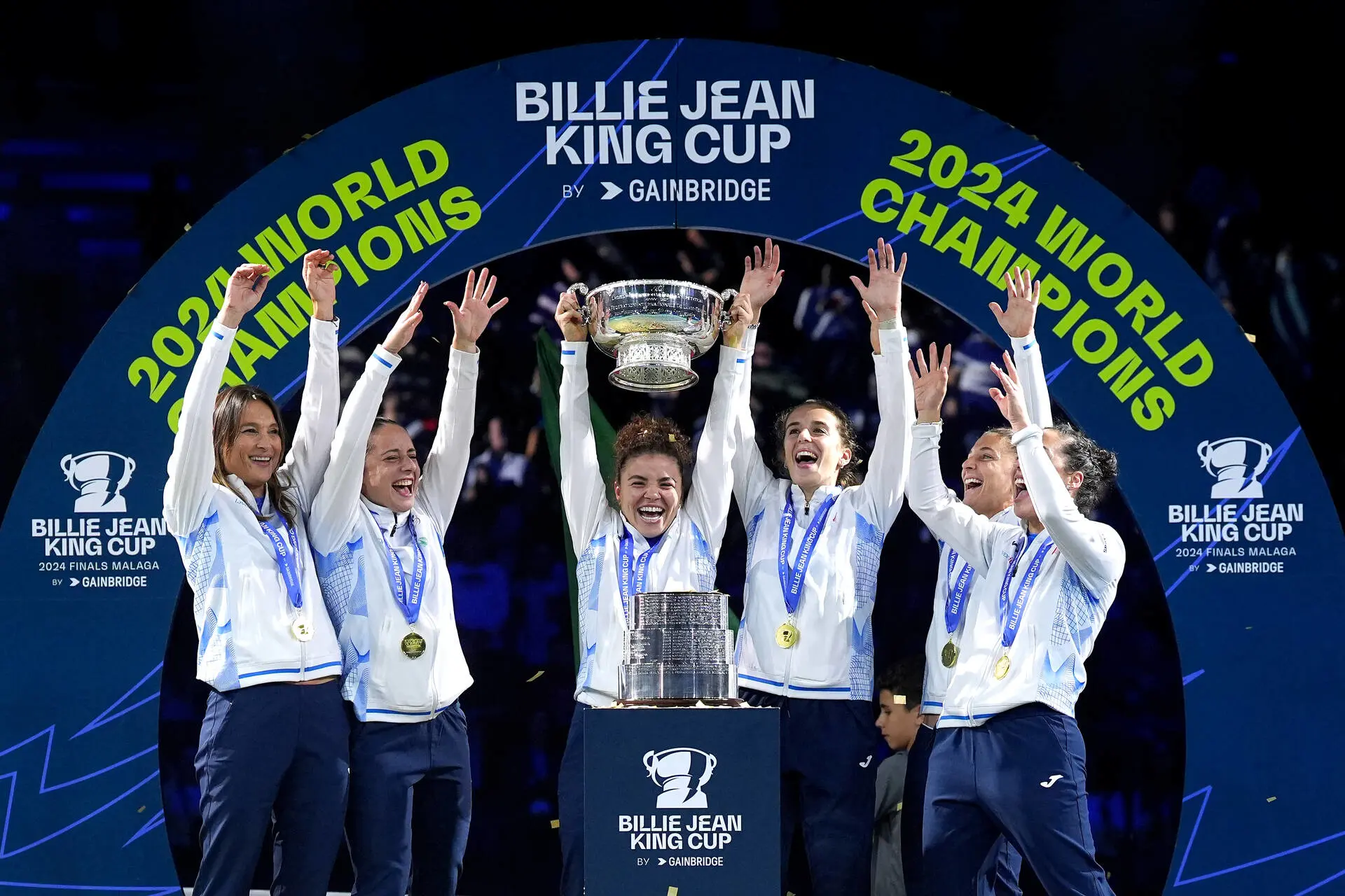 SVK 0-2 ITA: Italy crowned 2024 Billie Jean King Cup by Gainbridge champions