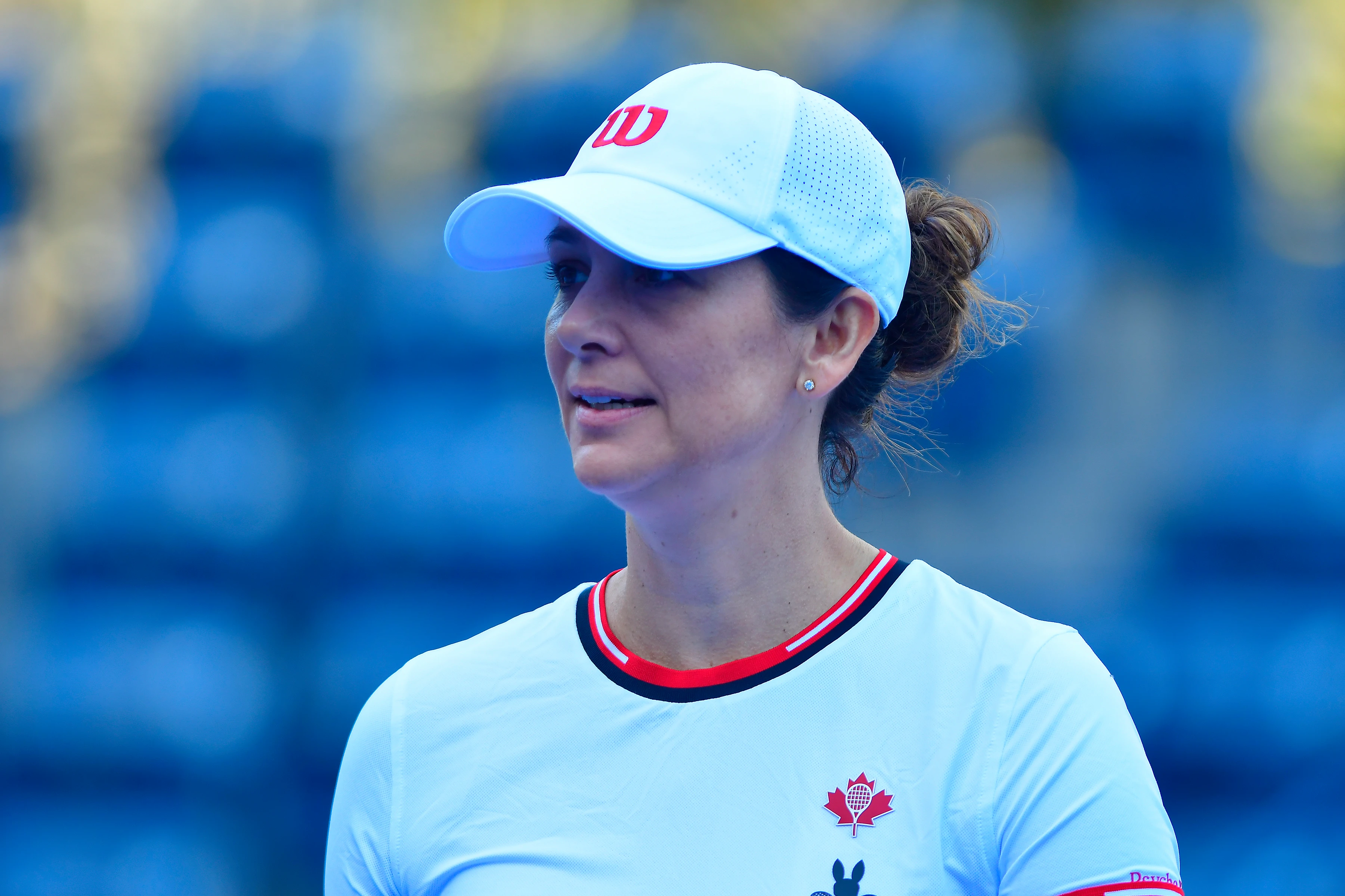 Canada BJK Cup captain Marie-Eve Pelletier