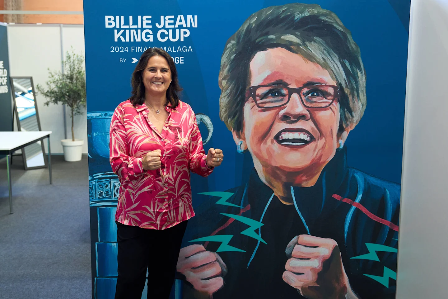 La Billie Jean King Cup y el arte celebran el espíritu del tenis La Billie Jean King Cup y el arte celebran el espíritu del tenis
