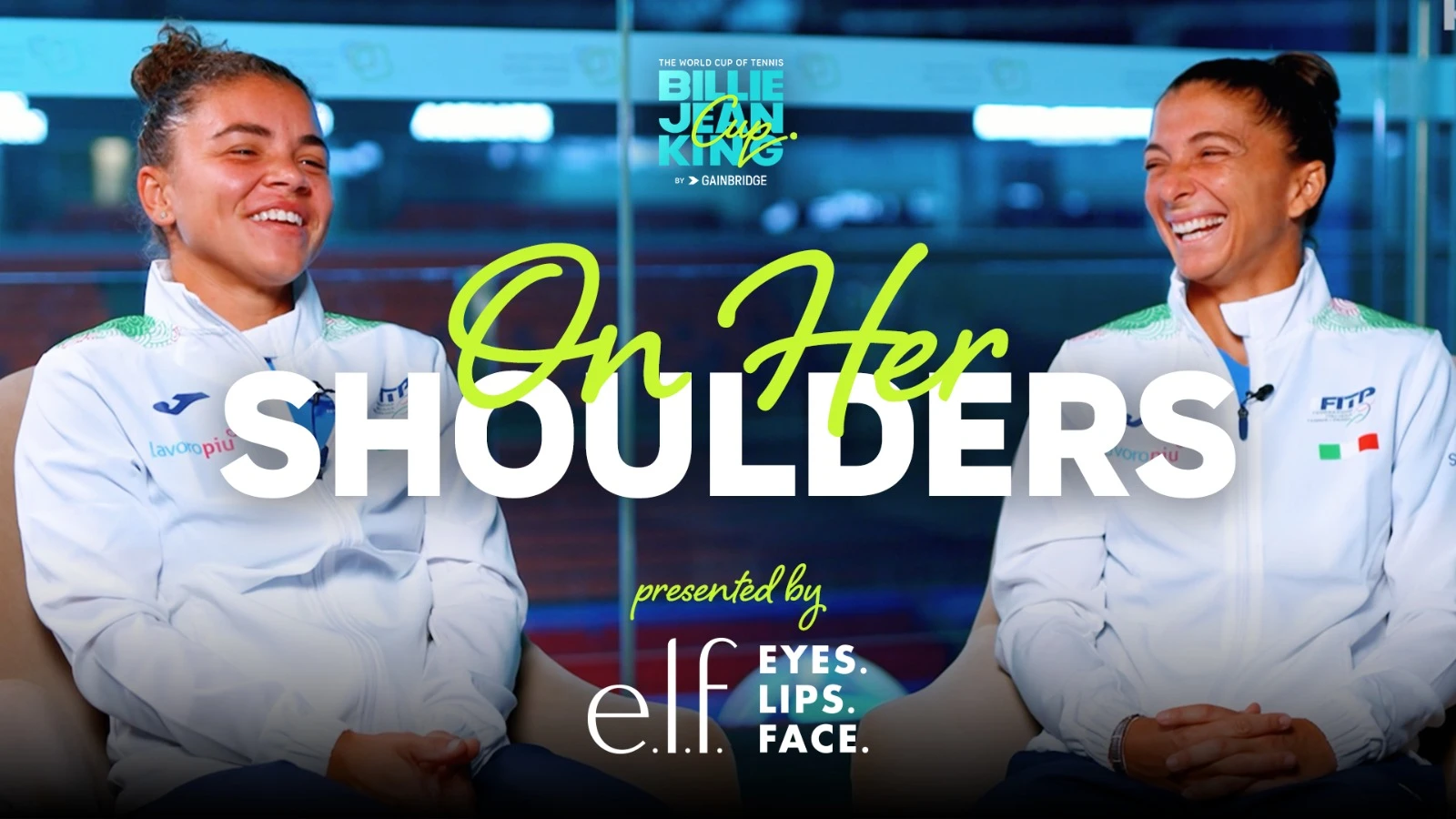 Jasmine Paolini & Sara Errani – On Her Shoulders thumbnail