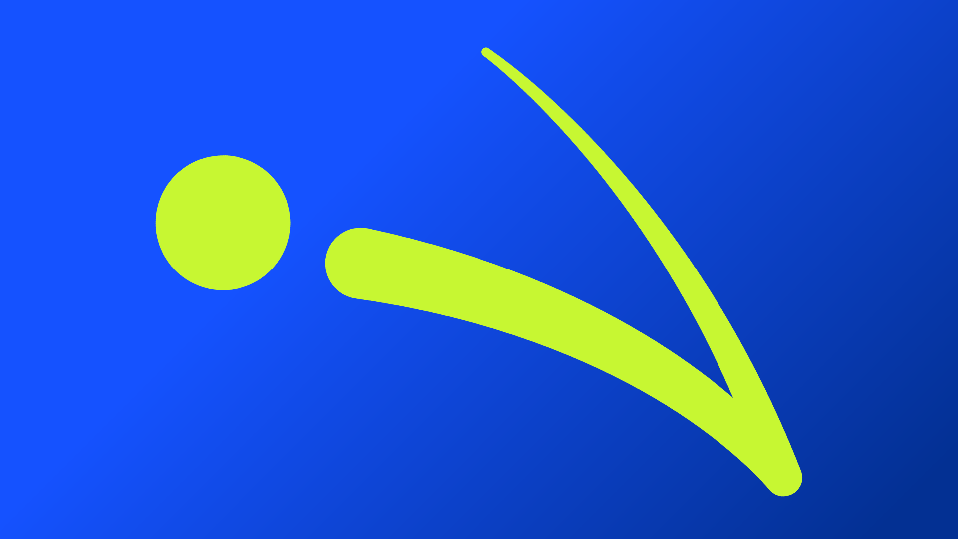 Ball bounce on blue