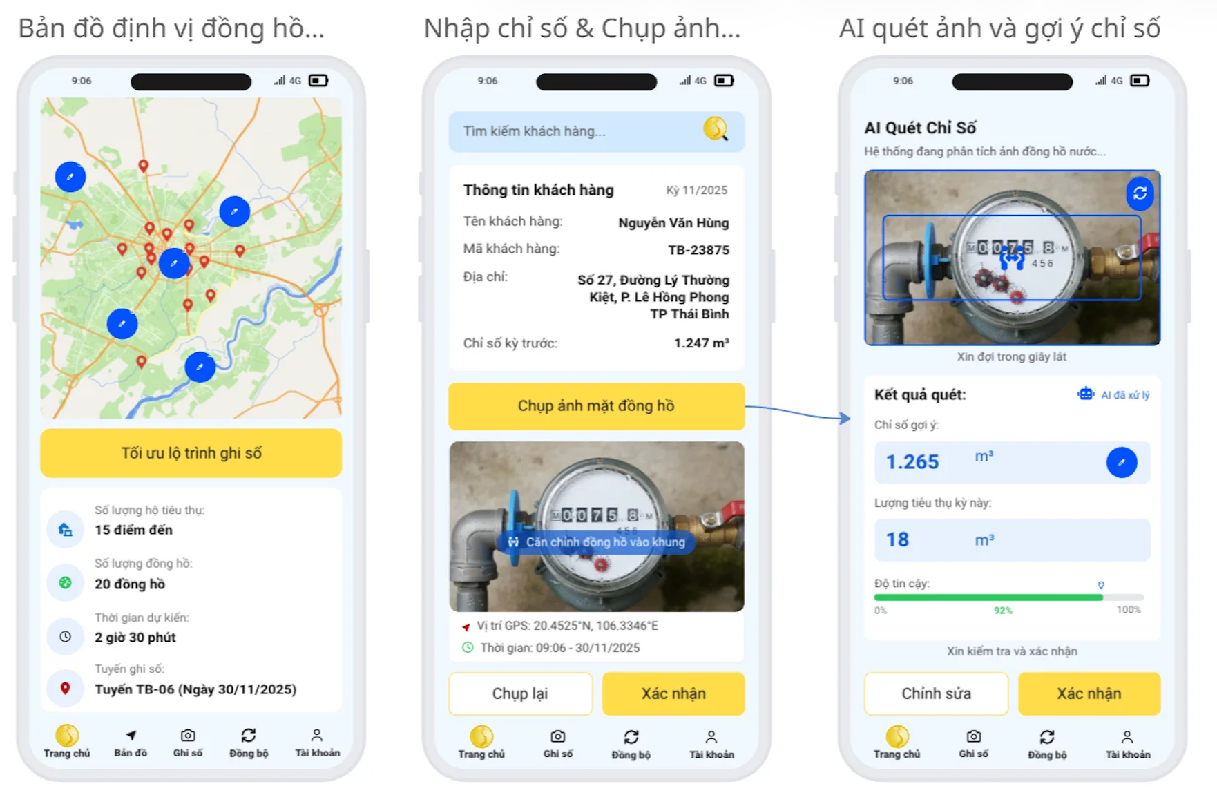 Bitexco Smart Water Collection App
