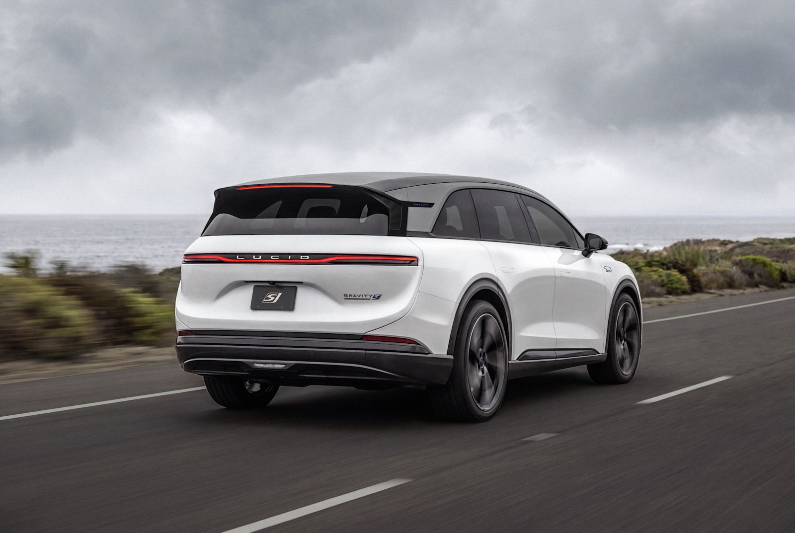 Lucid Gravity electric SUV, official press photo