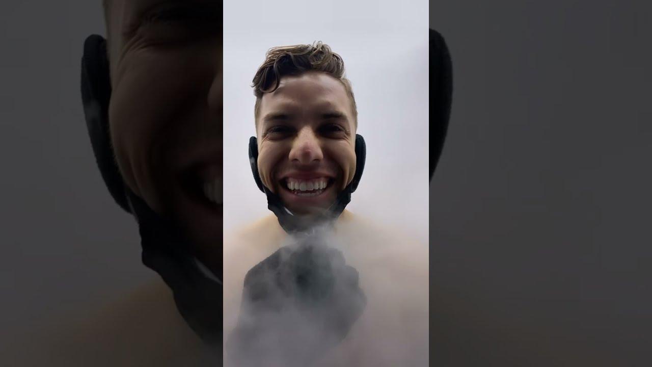 Joseph Baena Says “I’m Back, Baby” During Cryotherapy Session