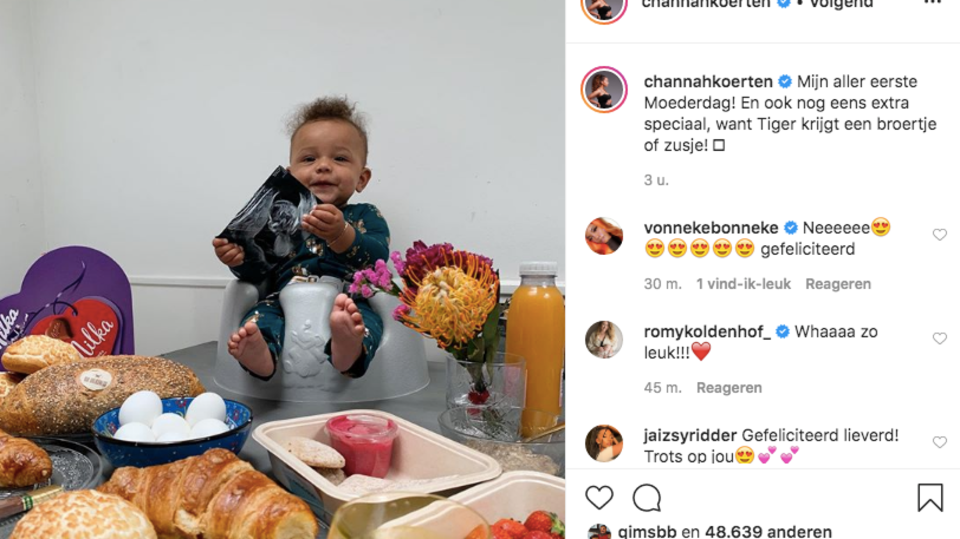 Channah En Quentin Verwachten Tweede Kindje Shownieuws