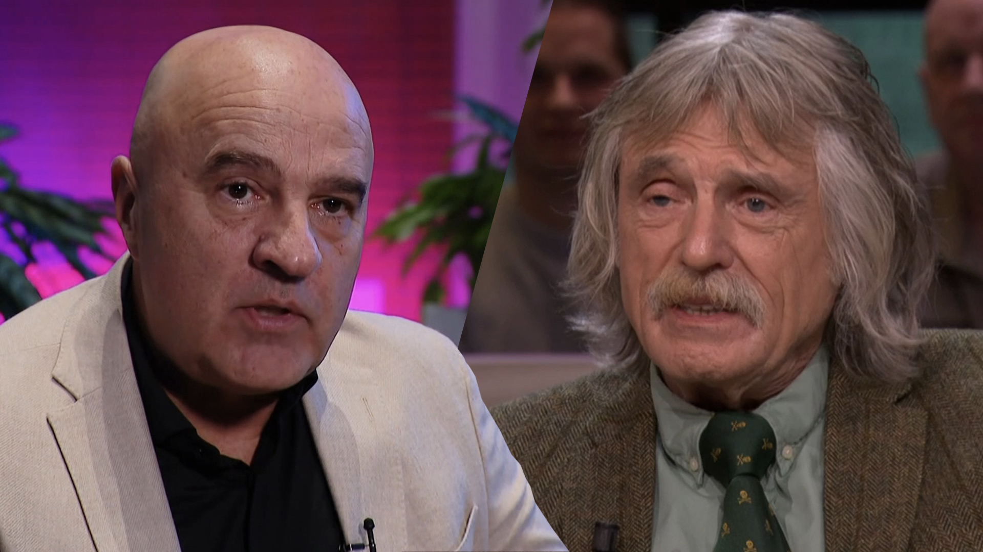 John van den Heuvel haalt uit naar Johan Derksen: 'Smaad en laster' | Shownieuws