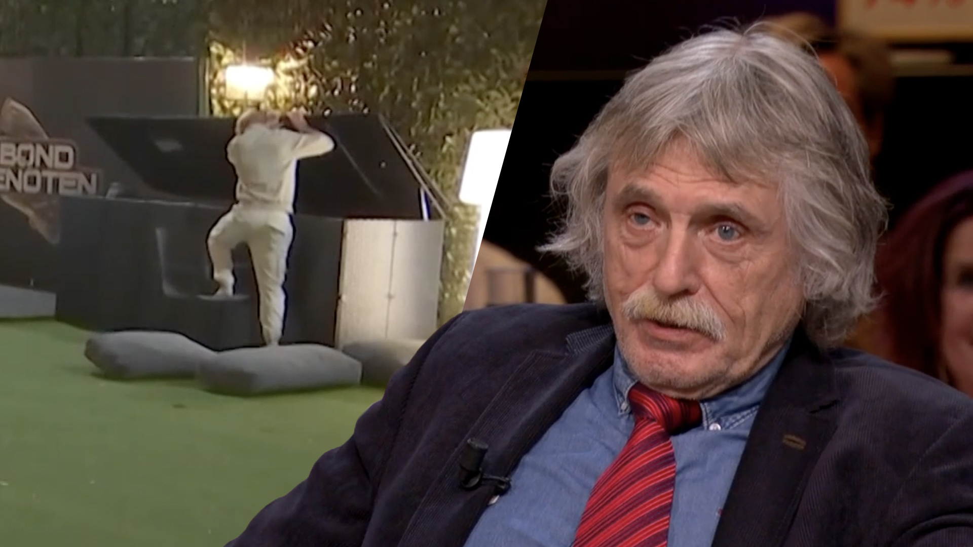 Vandaag Inside-tafel ziet De Bondgenoten-kandidaten seks hebben op wel héél  originele plek