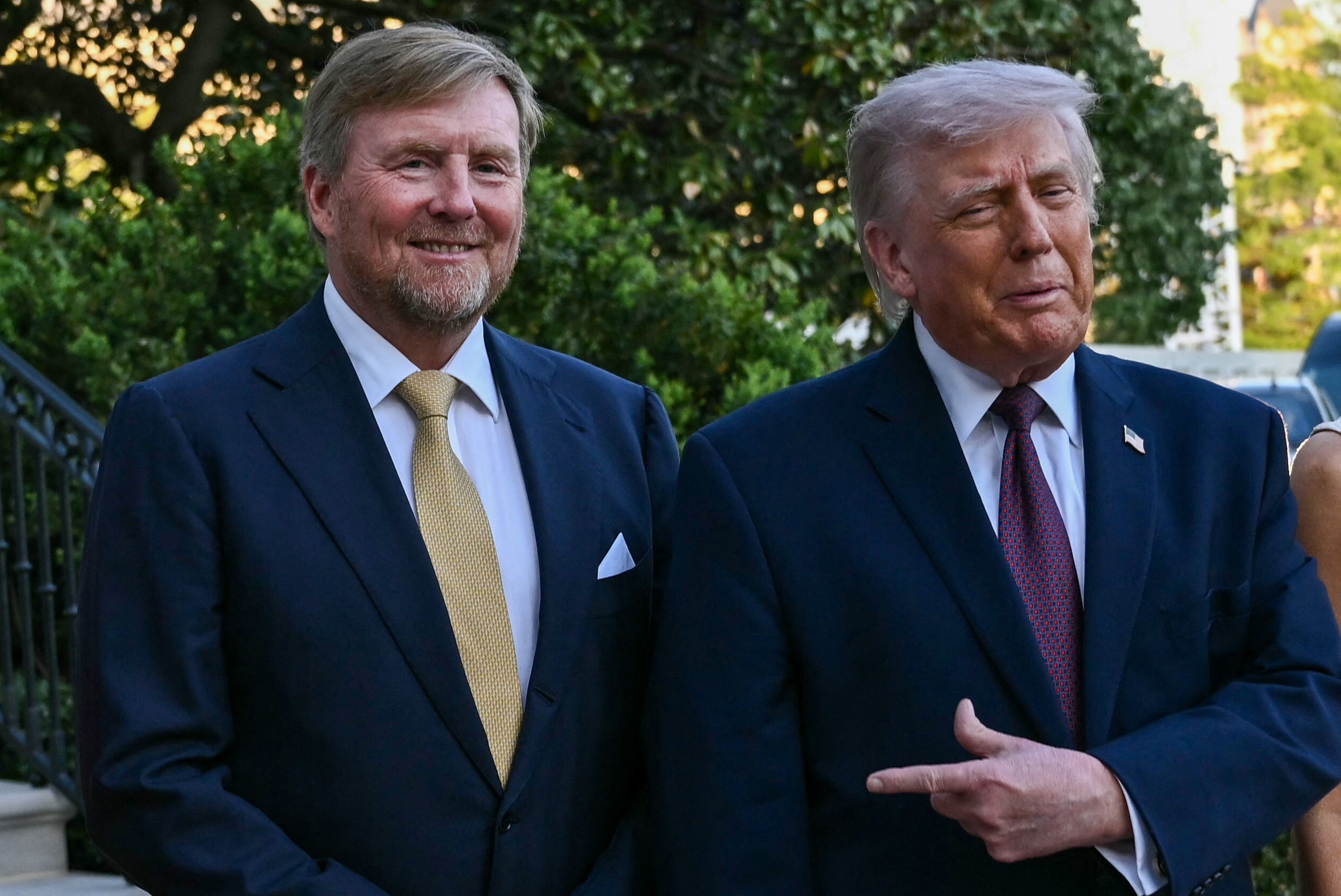 Koning Willem-Alexander tegen Trump: 'Fundamenteel mee oneens' | Shownieuws
