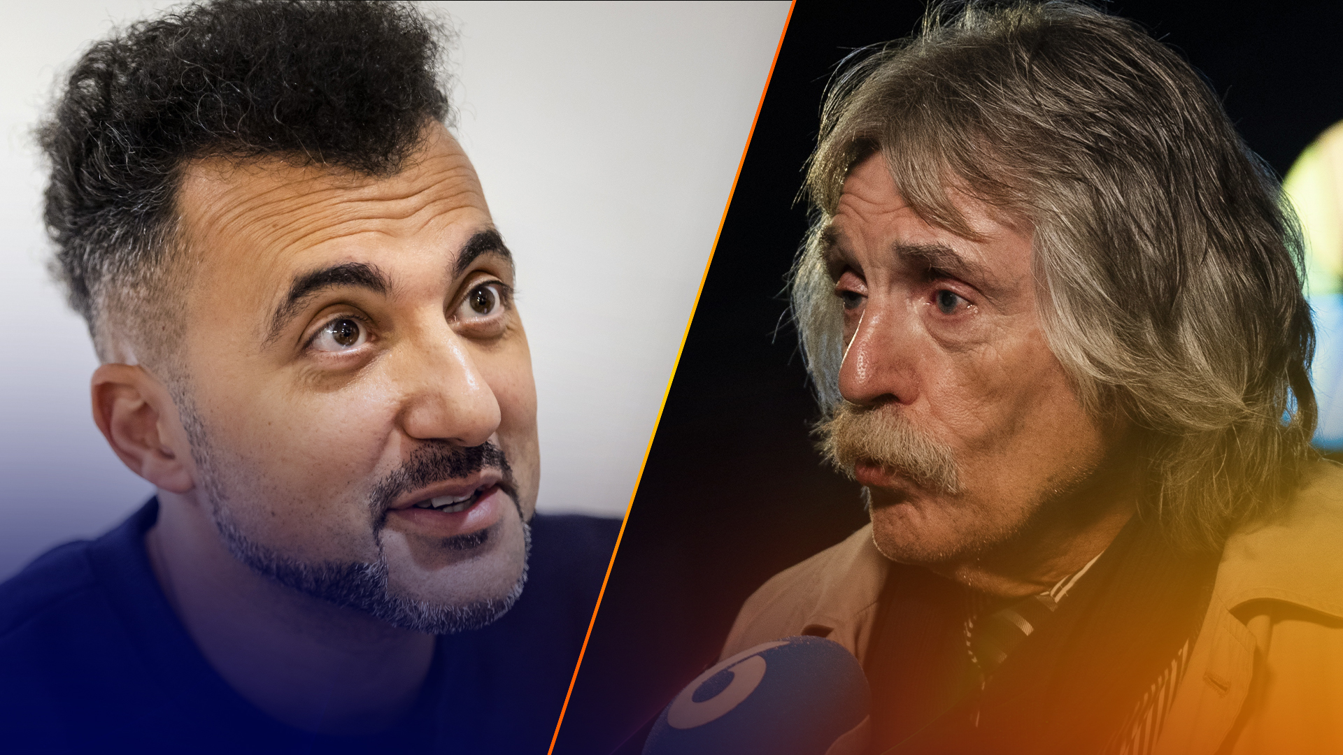 Johan Derksen over 'metamorfose' van Eus: 'Lippen opgespoten?' | Shownieuws
