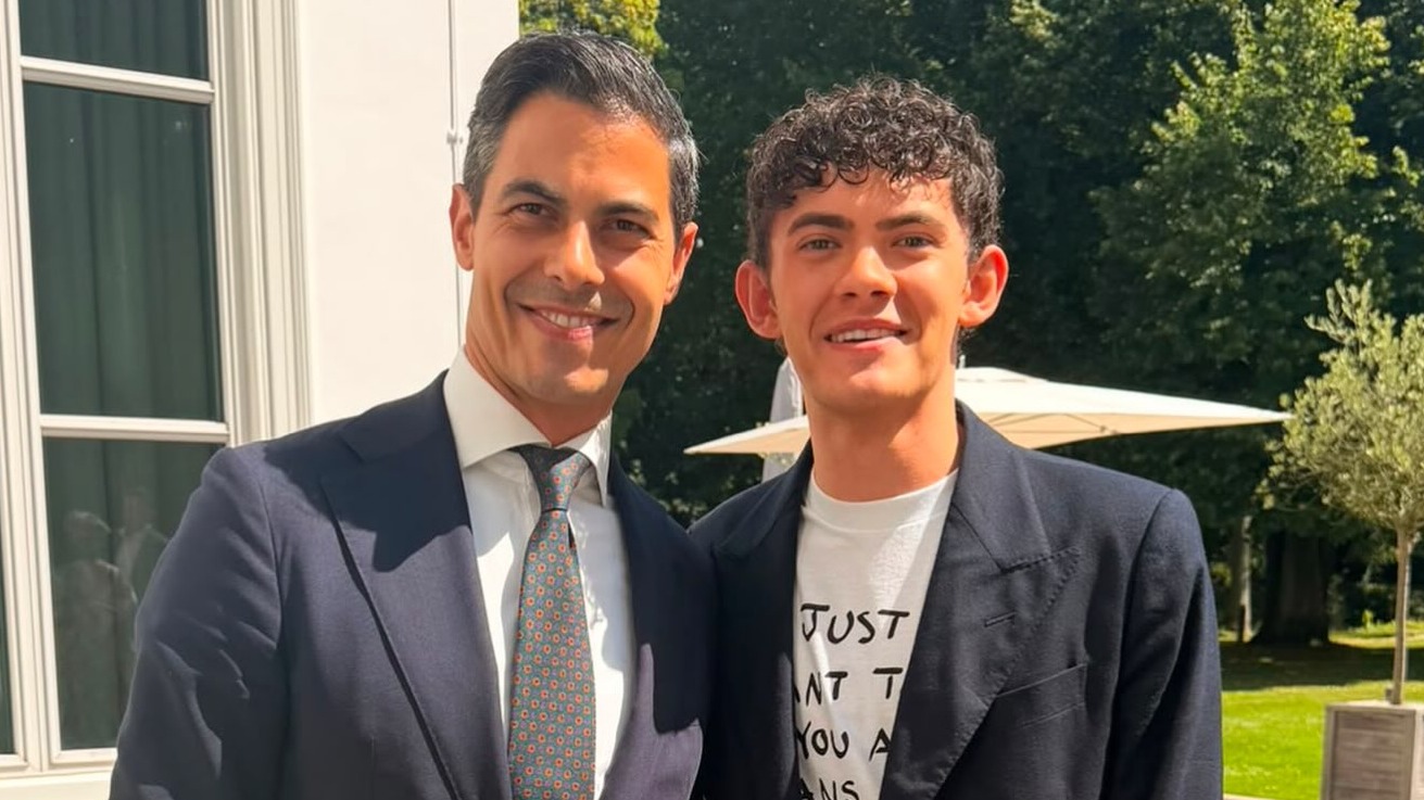 Rob Jetten lyrisch over ontmoeting met Heartstopper-ster Joe Locke |  Shownieuws